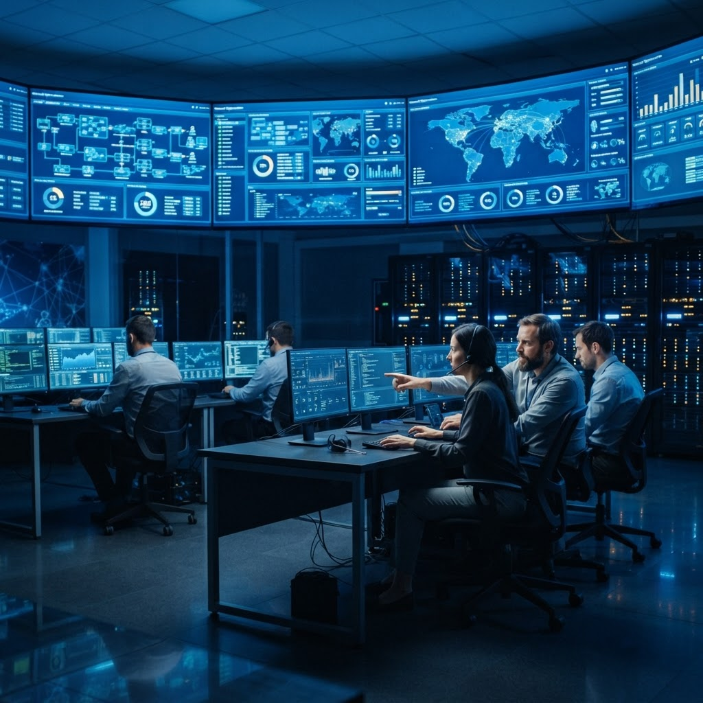 Proactive IT operations, managed around the clock